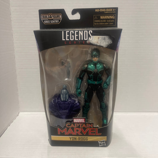 Marvel Legends 2019 YON-ROGG Captain Marvel Movie kree Sentry Baf Part