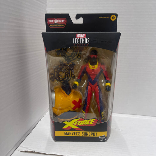 Marvel Legends X-Force Sunspot Action Figure Strong Guy Baf New