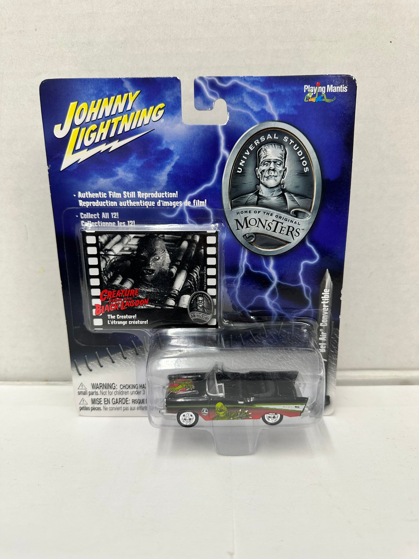 Johnny Lightning Universal Studios Monsters The Creature 57 Chevy Bel Air
