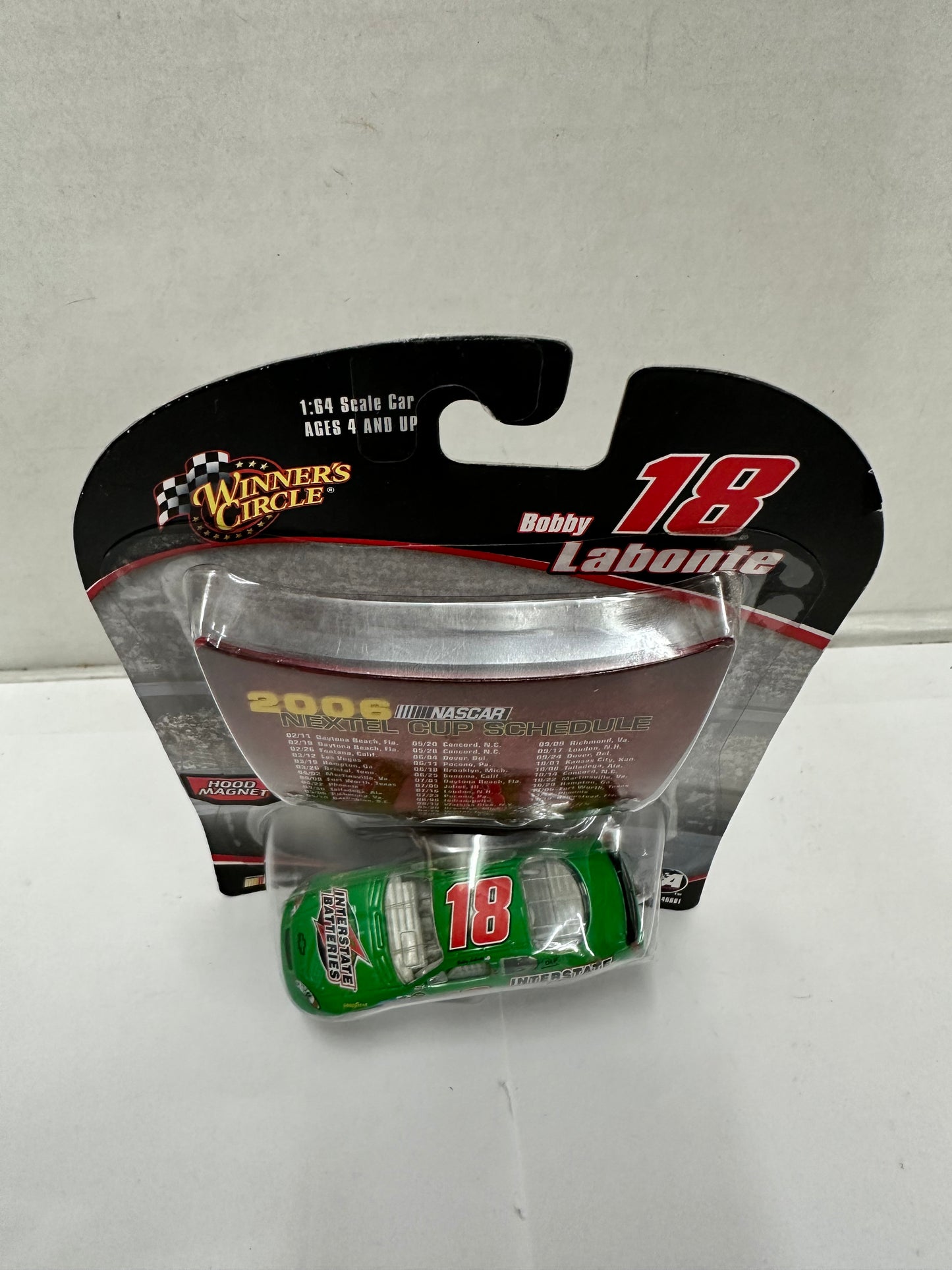Bobby Labonte (JJ Yeley) 2006 Interstate Batteries 1/64 Winners Circle Diecast