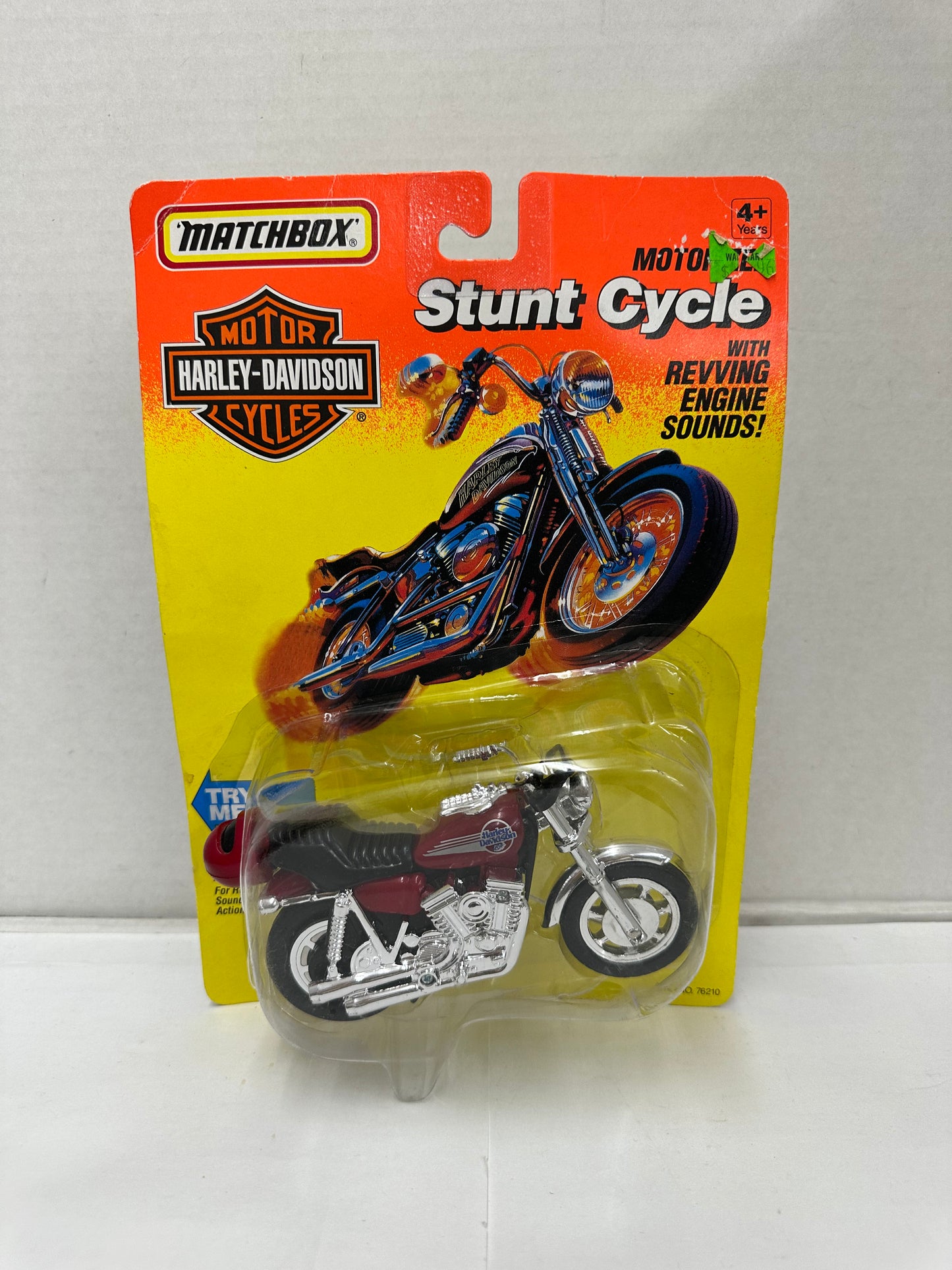 Matchbox Harley Davidson FXR Low Rider Motorized Stunt Cycle 1993 New