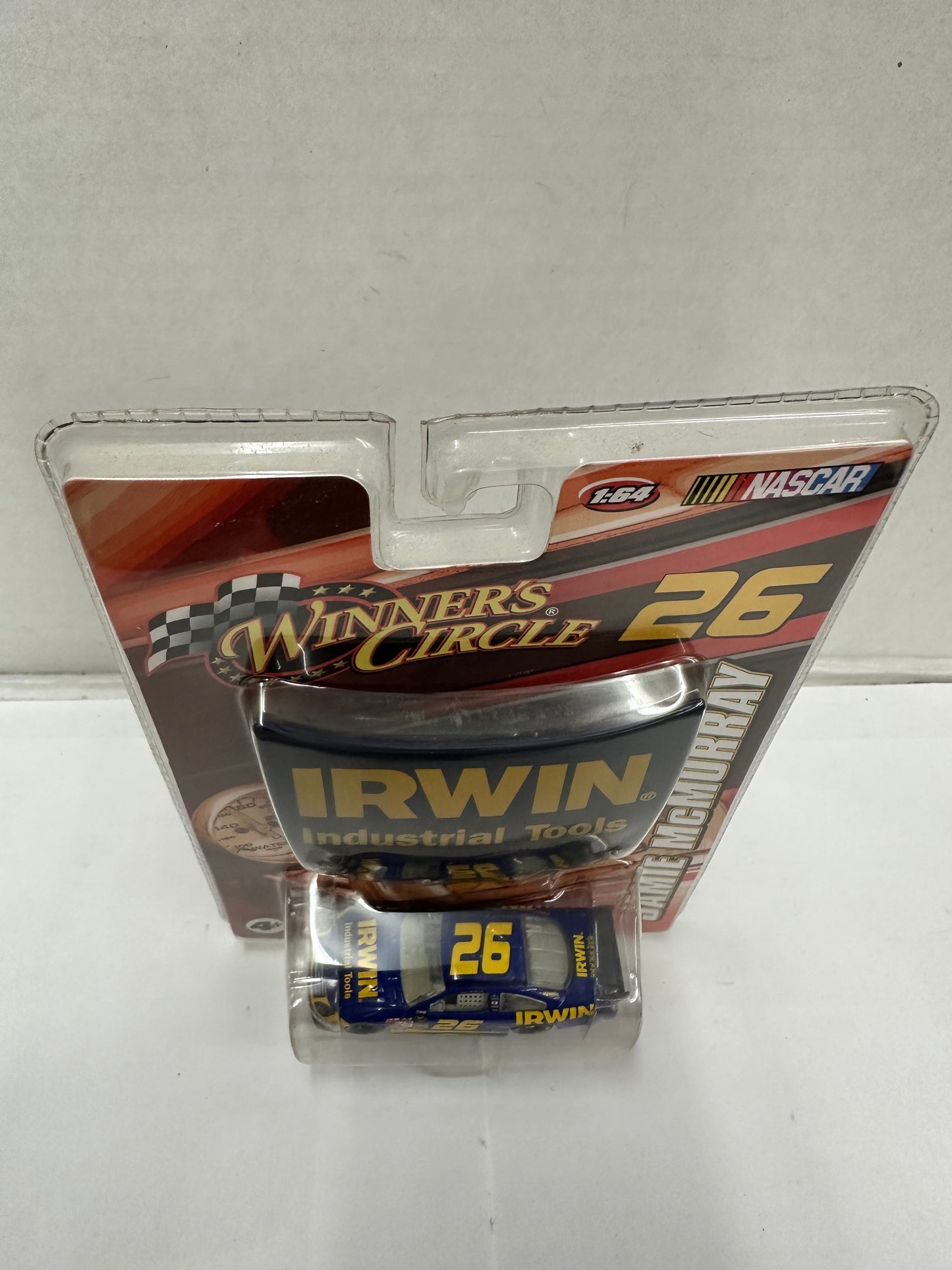 2008 Winners Circle Jamie McMurray #26 Irwin Tools 1/64 NASCAR Car + Hood
