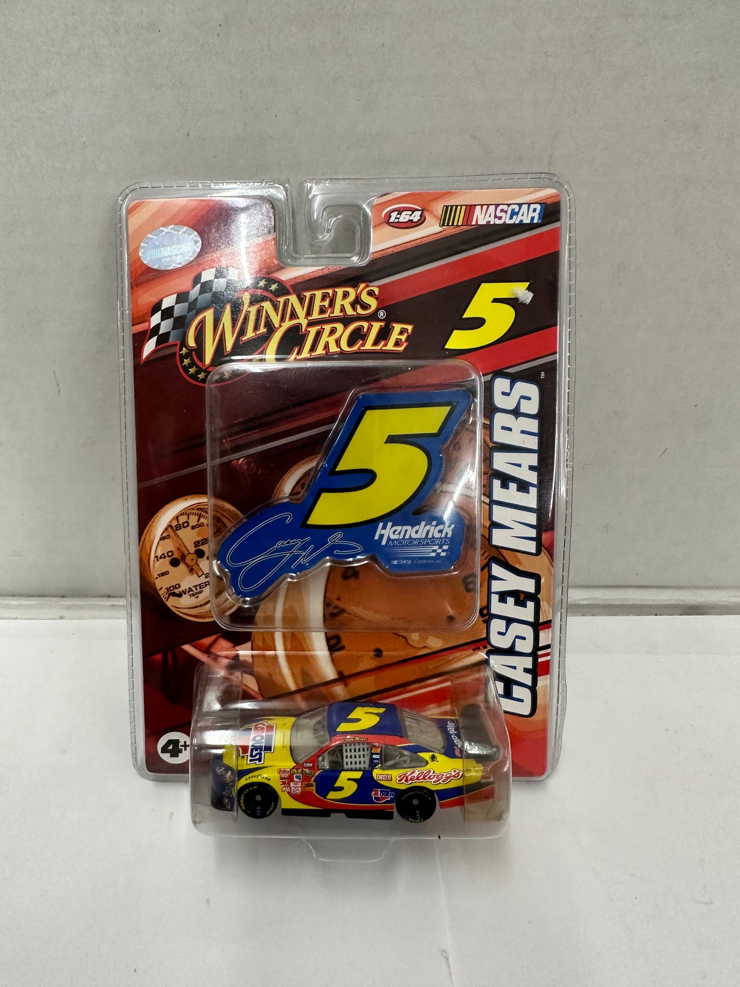 NASCAR Winners Circle Casey Mears #5 Hendrick Motorsports 1:64 Diecast Kelloggs