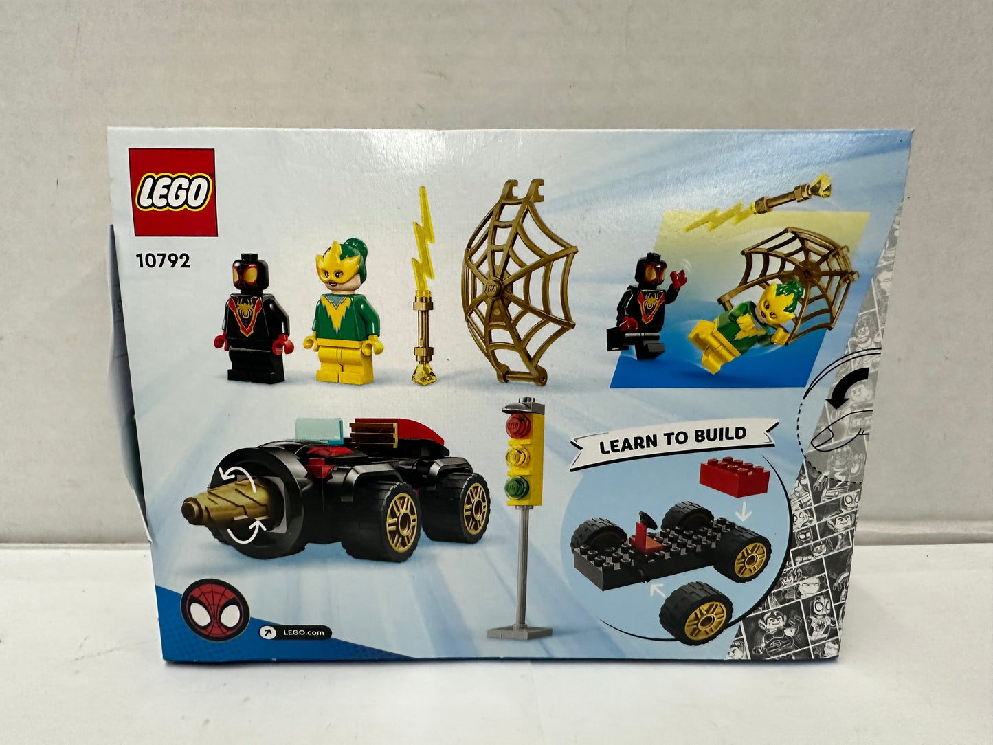 LEGO Marvel Spidey and His Amazing Friends 10792 Drill Spinner Vehicle 58 pcs