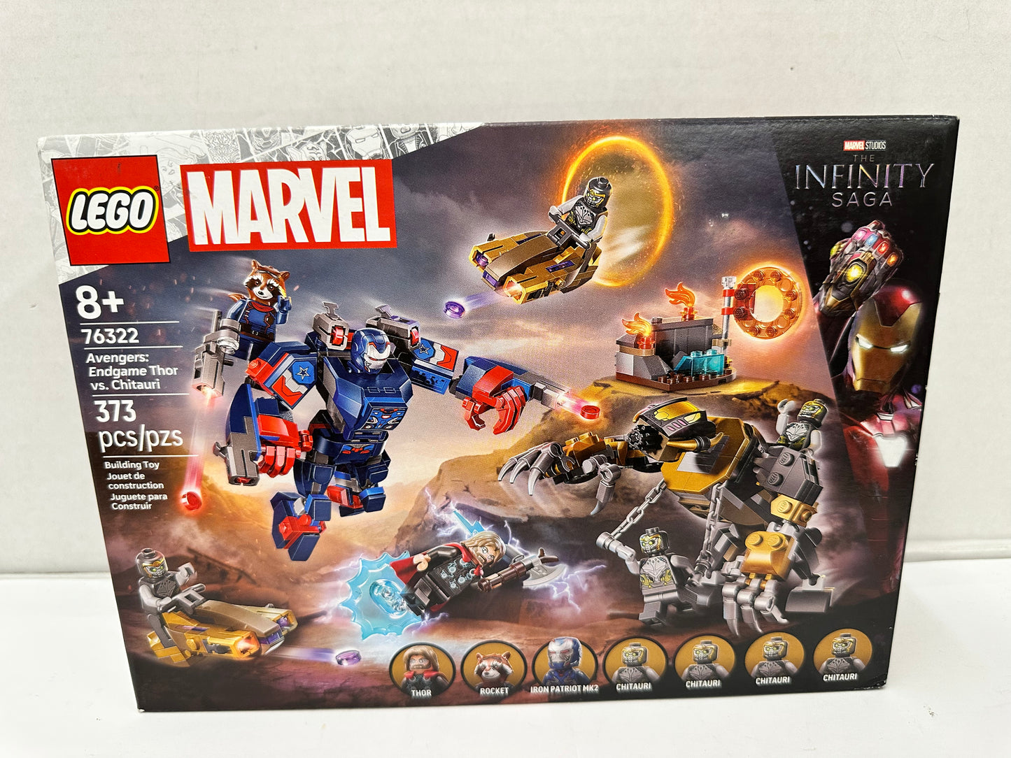 LEGO Marvel: Avengers: Endgame Thor vs. Chitauri (76322) Brand New Sealed