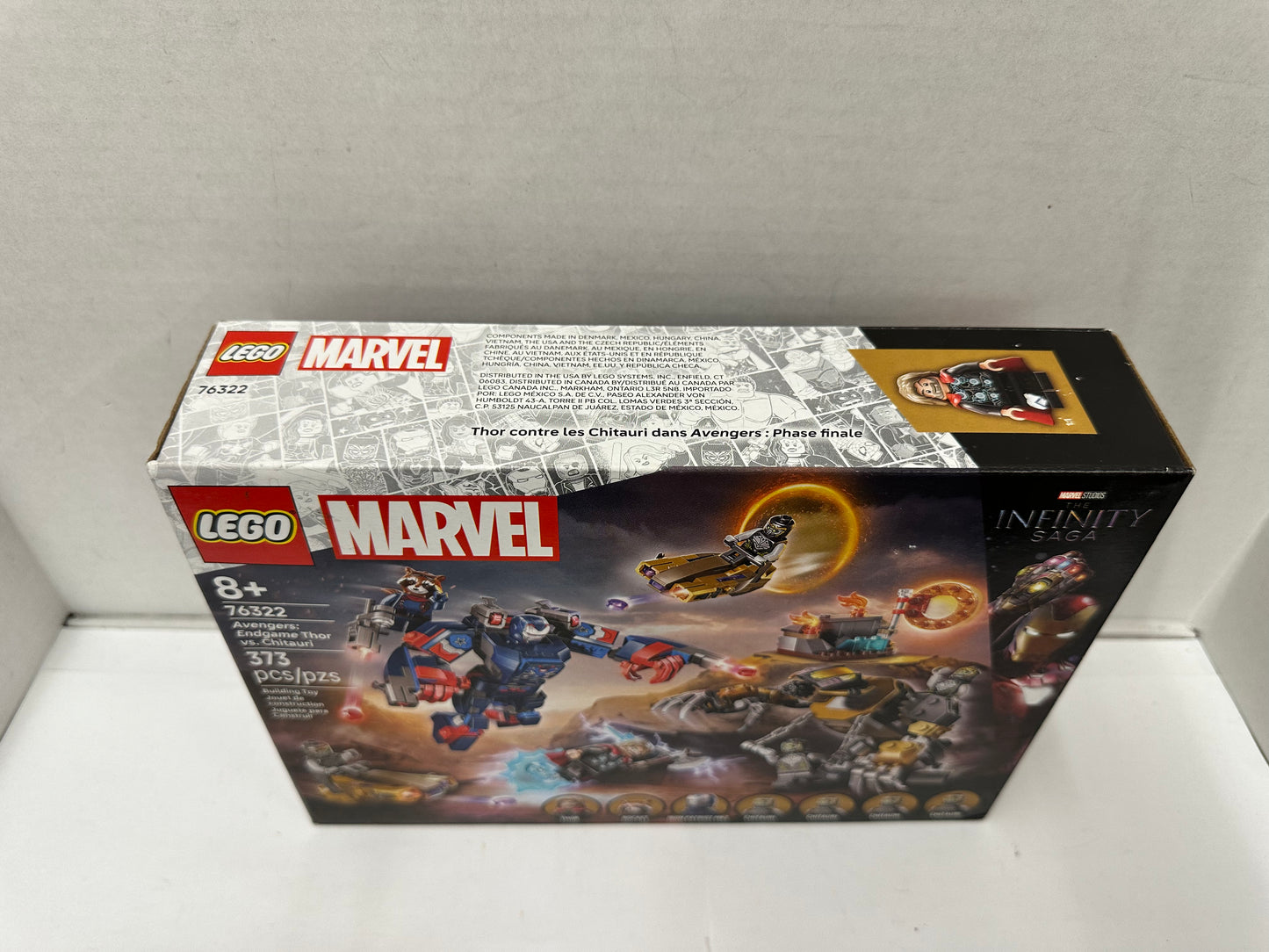 LEGO Marvel: Avengers: Endgame Thor vs. Chitauri (76322) Brand New Sealed