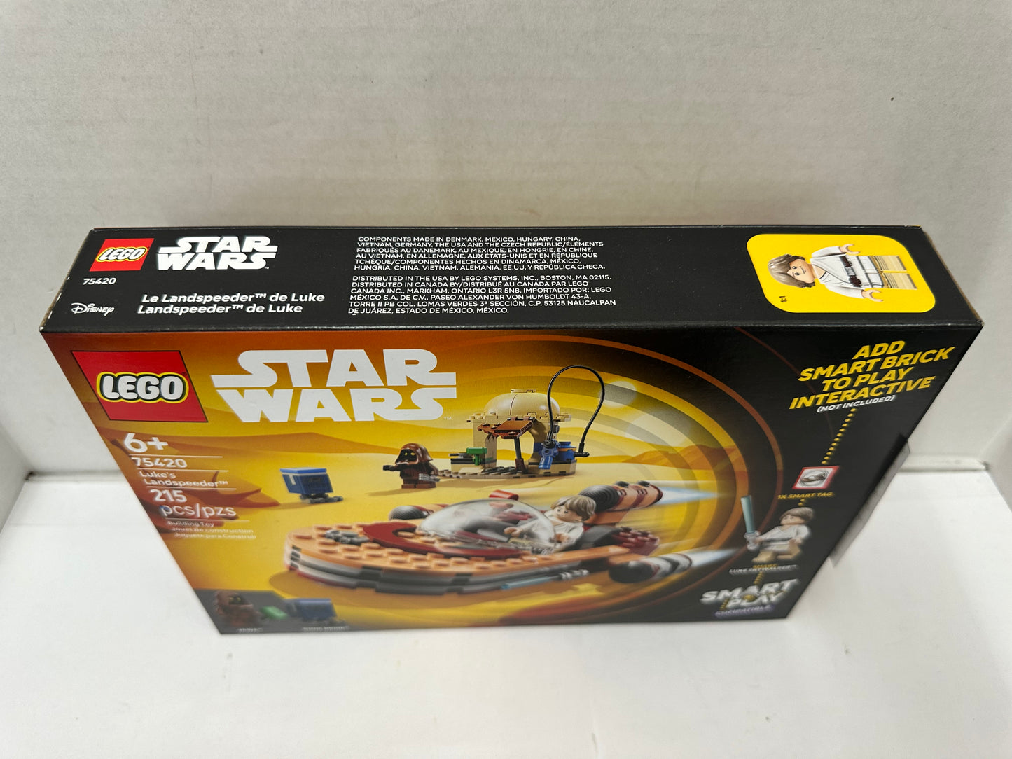 New LEGO Star Wars 75420 Luke's Landspeeder Smart Play Compatible Set - Sealed