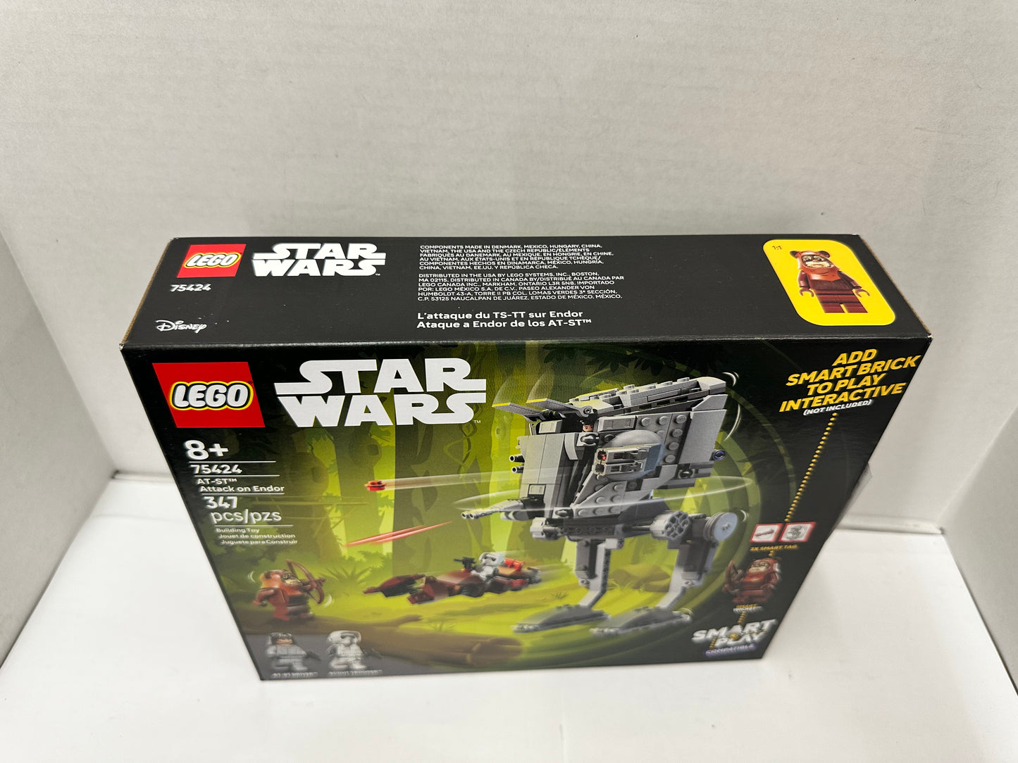 LEGO Star Wars SMART Play: AT-ST Attack on Endor Toy Building Set 75424