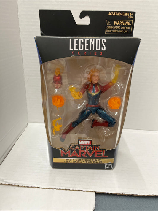 Marvel Legends: CAPTAIN MARVEL BINARY & Across The Spider-Verse Peter Parker