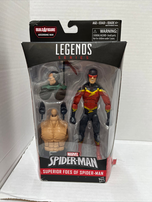 Marvel Legends Speed Demon 2016 From Spider-Man Absorbing Man BAF Wave