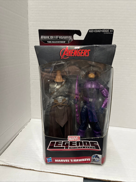 Marvel Legends, Hawkeye of the Avengers, The Allfather series. Box Damage