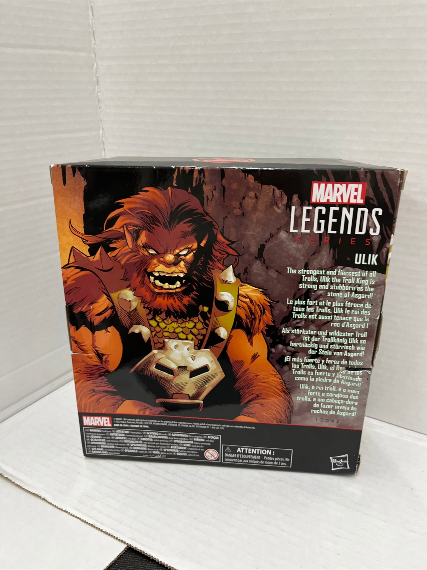 Marvel Legends Thor Ulik The Troll King
