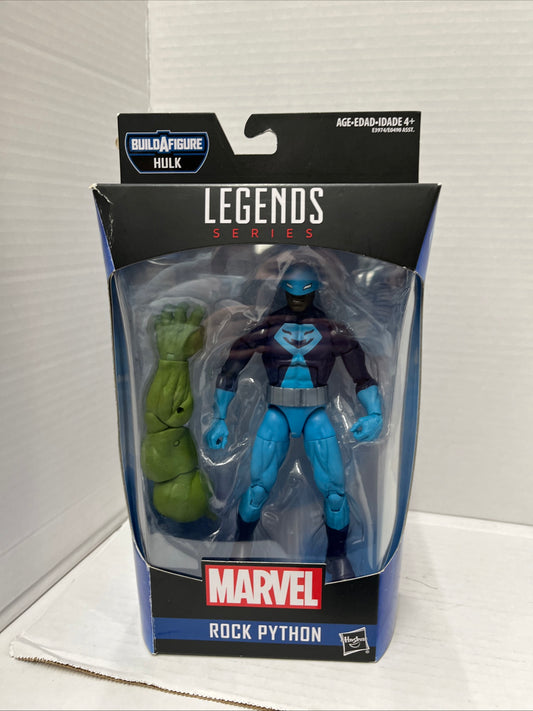 Marvel Legends Rock Python Avengers *Opened. Box Dmg