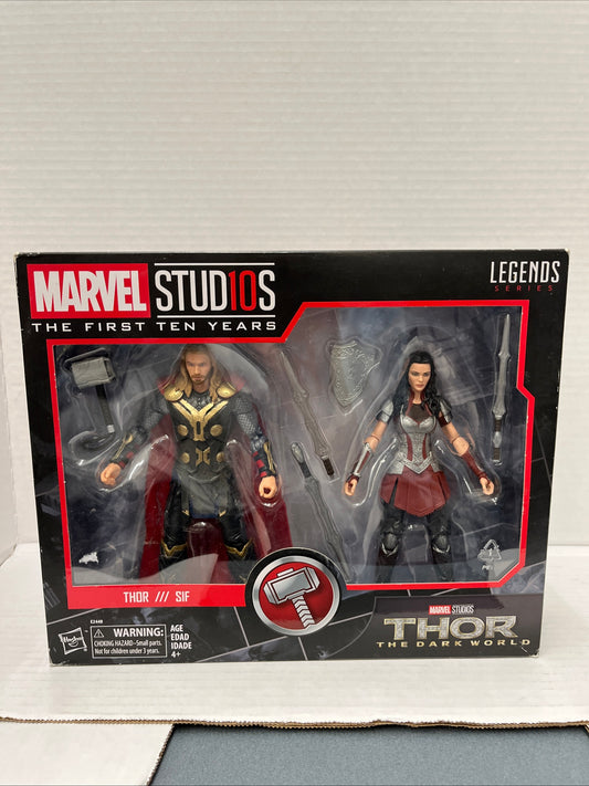 Marvel Studios Legend Series First 10 Years Thor Dark World & SIF