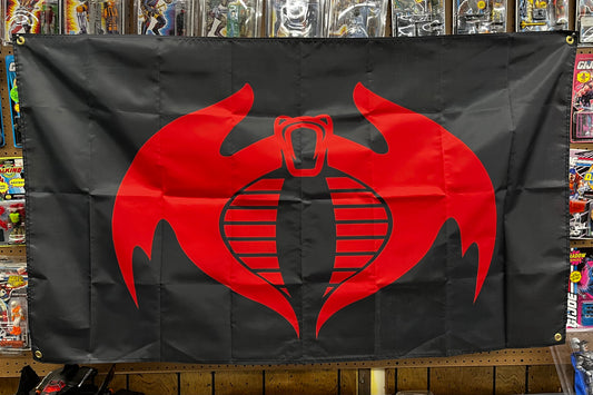 Cobra Flag (Red Logo)