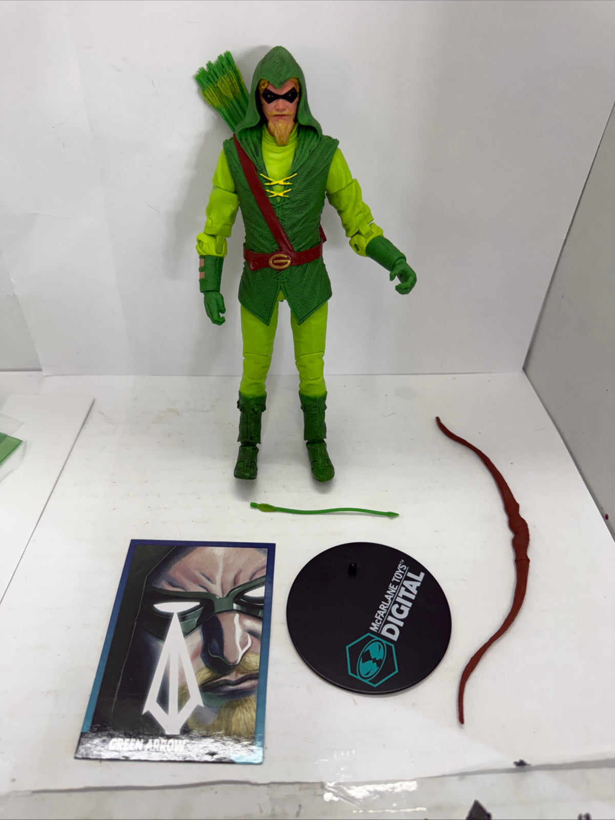 McFarlane DC Green Arrow Longbow Hunter Digital Series Action Figure