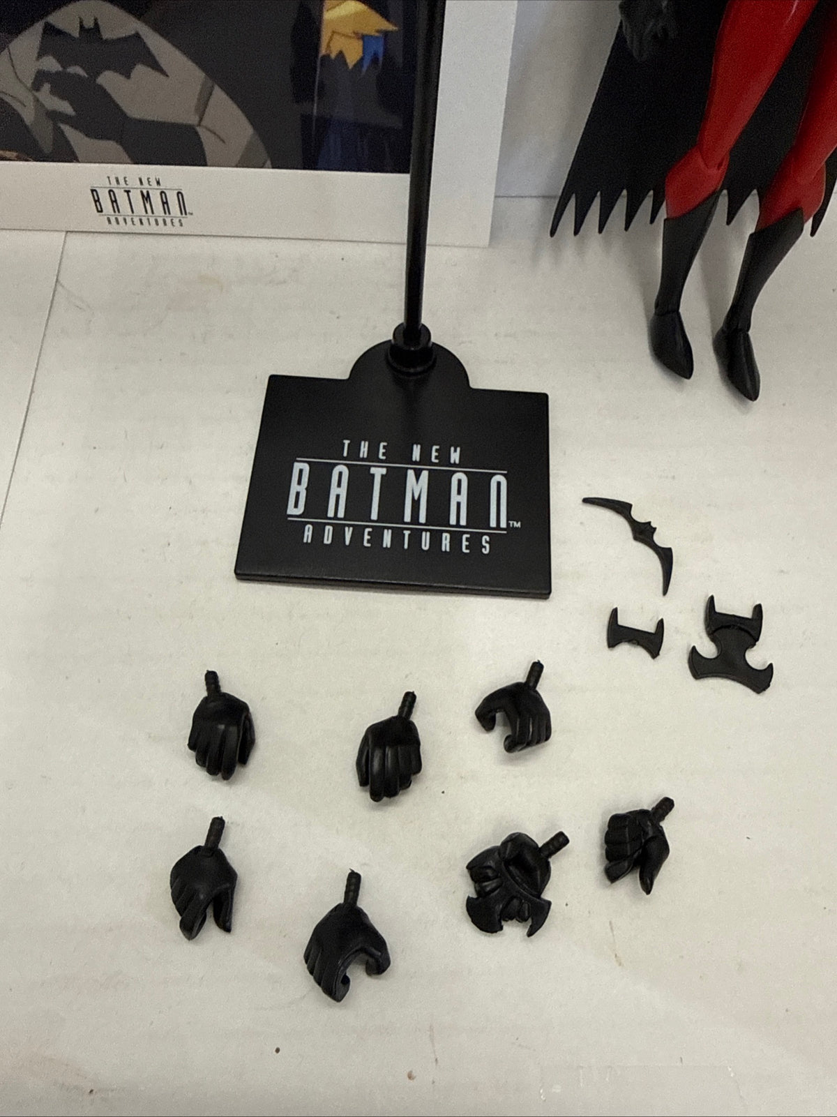McFarlaneDC The New Batman Adventures Batman Action Figure Platinum Edit. RED.