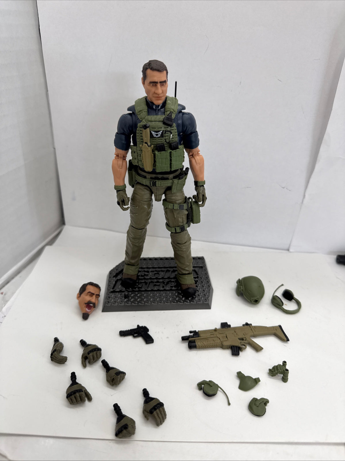 Valaverse Action Force DUSTER scale figure 6” 100% Complete