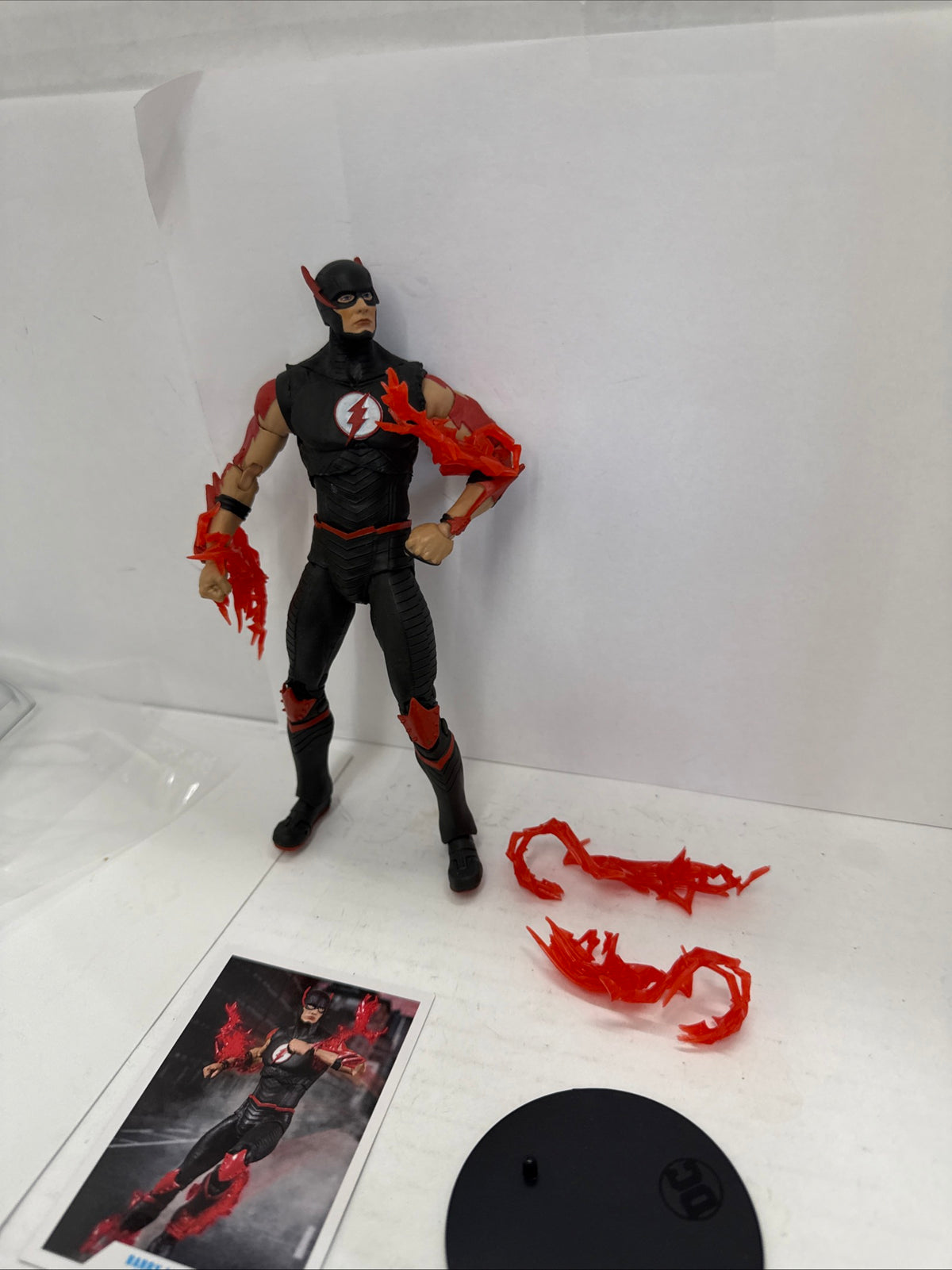 McFarlane DC Multiverse The Darkest Knight BAF Speed Metal Barry Allen 7" Figure