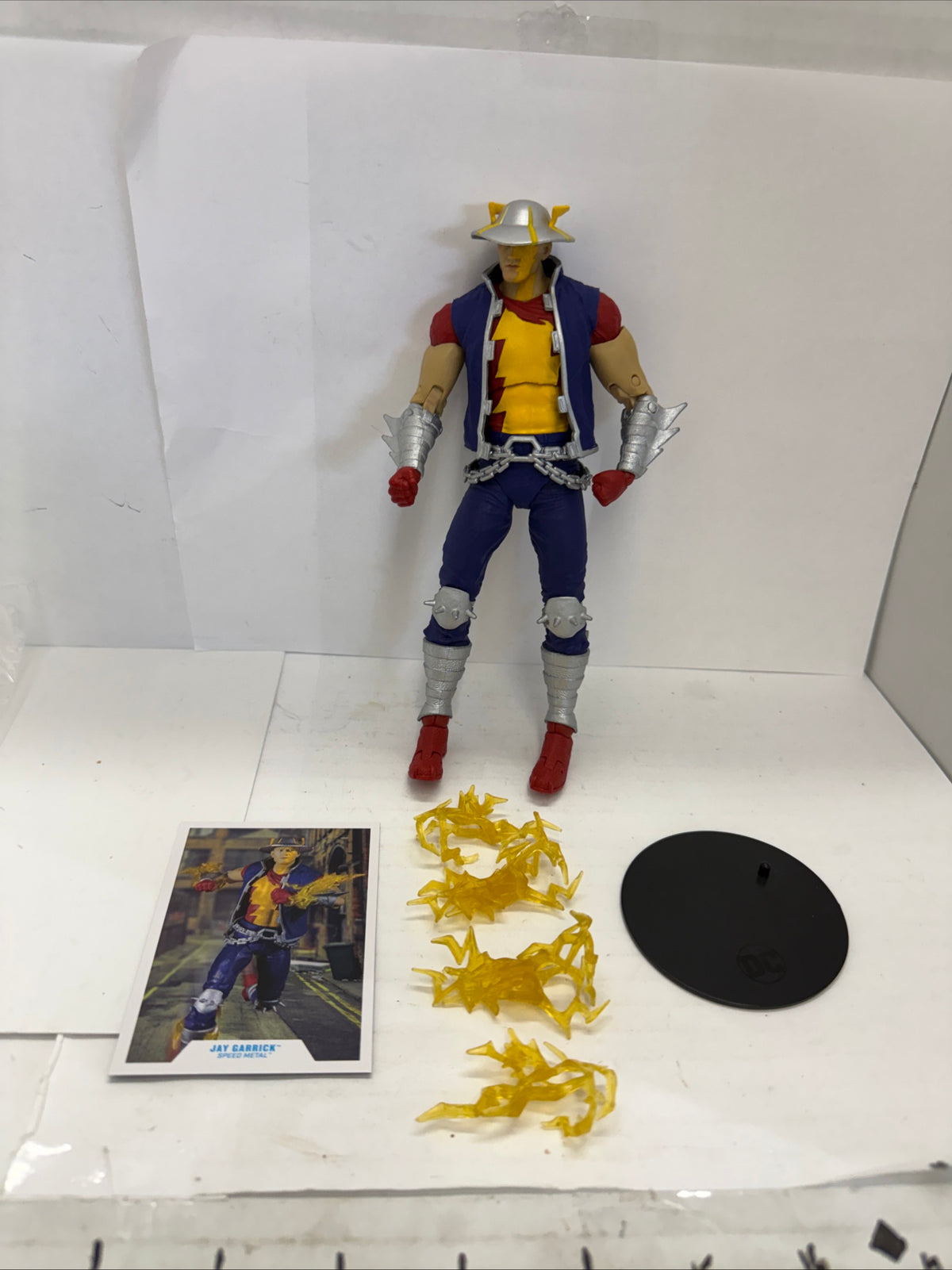 McFarlane Toys DC Multiverse FLASH JAY GARRICK Dark Nights Speed Metal