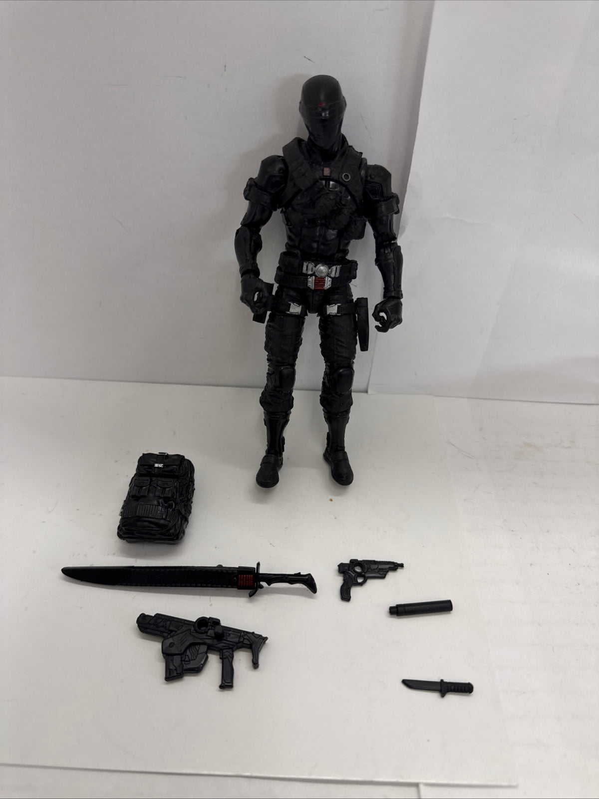 GI Joe Classified #02 Snake Eyes 6" Action Figure LOOSE Complete READ