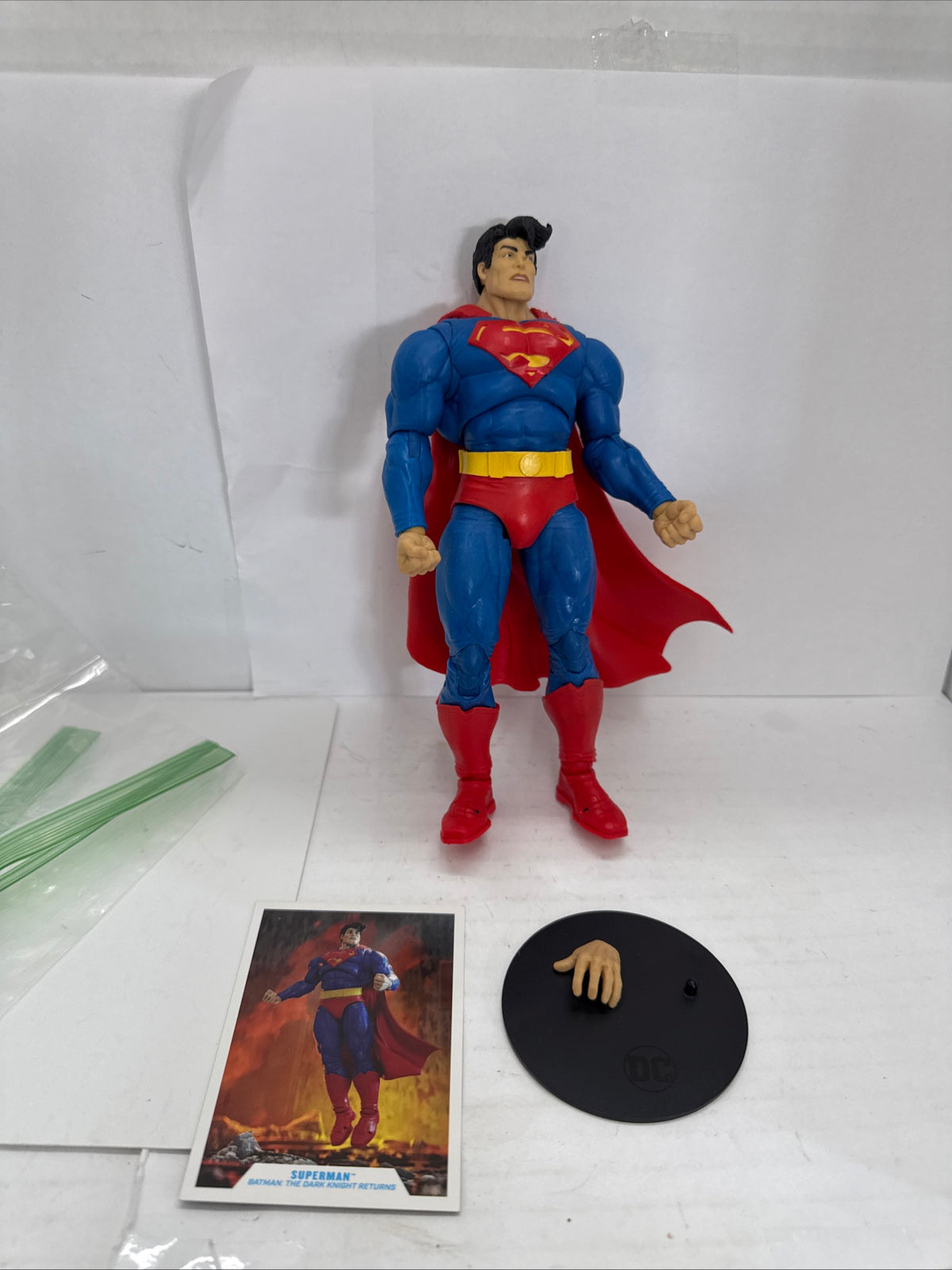 Mcfarlane  DC Multiverse Superman 7" Figure Batman The Dark Knight Returns READ