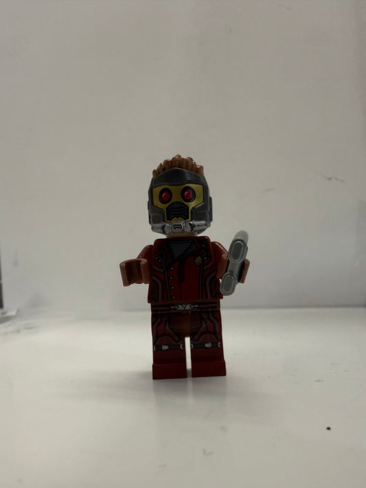 LEGO Marvel Guardians of the Galaxy Star-Lord Minifigure W/ MASK sh123 set 76021