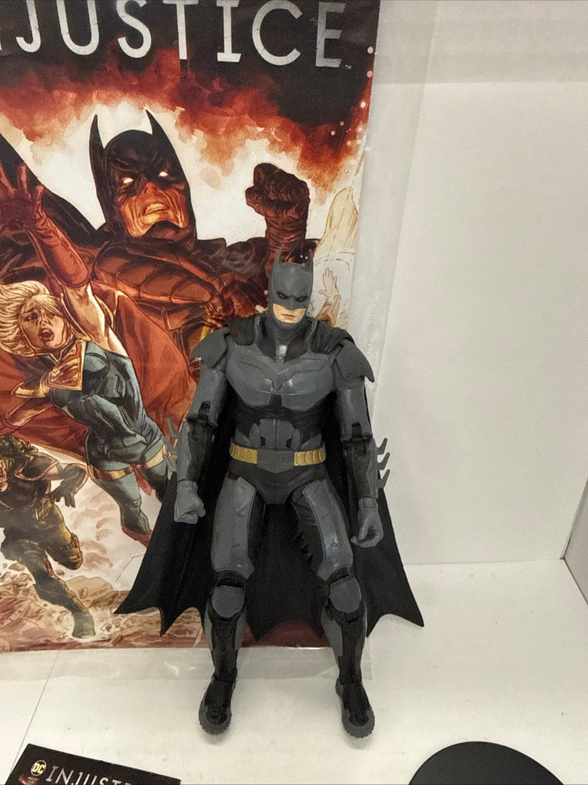 McFarlane DC Injustice 2 Batman 7-Inch Page Punchers Figure with Comic