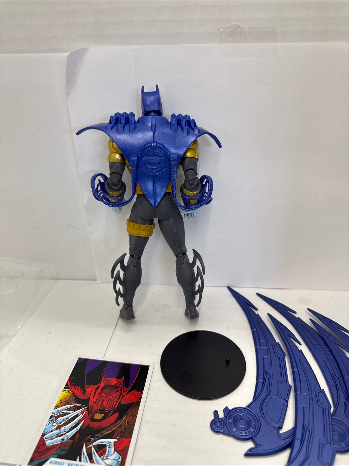 McFarlane DC Multiverse Azrael Batman Armor Knightsend Platinum Chase Figure