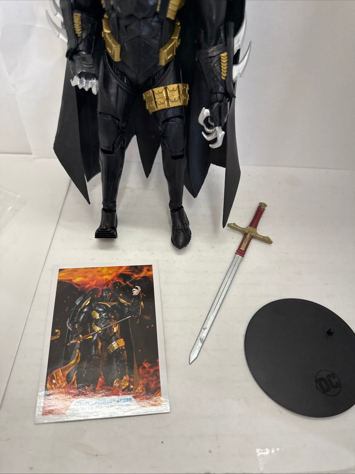 DC Multiverse Azrael Batman Armor Curse of the White Knight McFarlane FIGURE