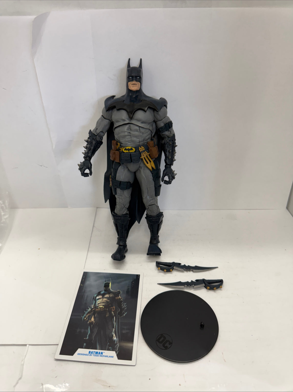 DC Multiverse Action Figure Batman Designed by Todd McFarlane Gold Label READ