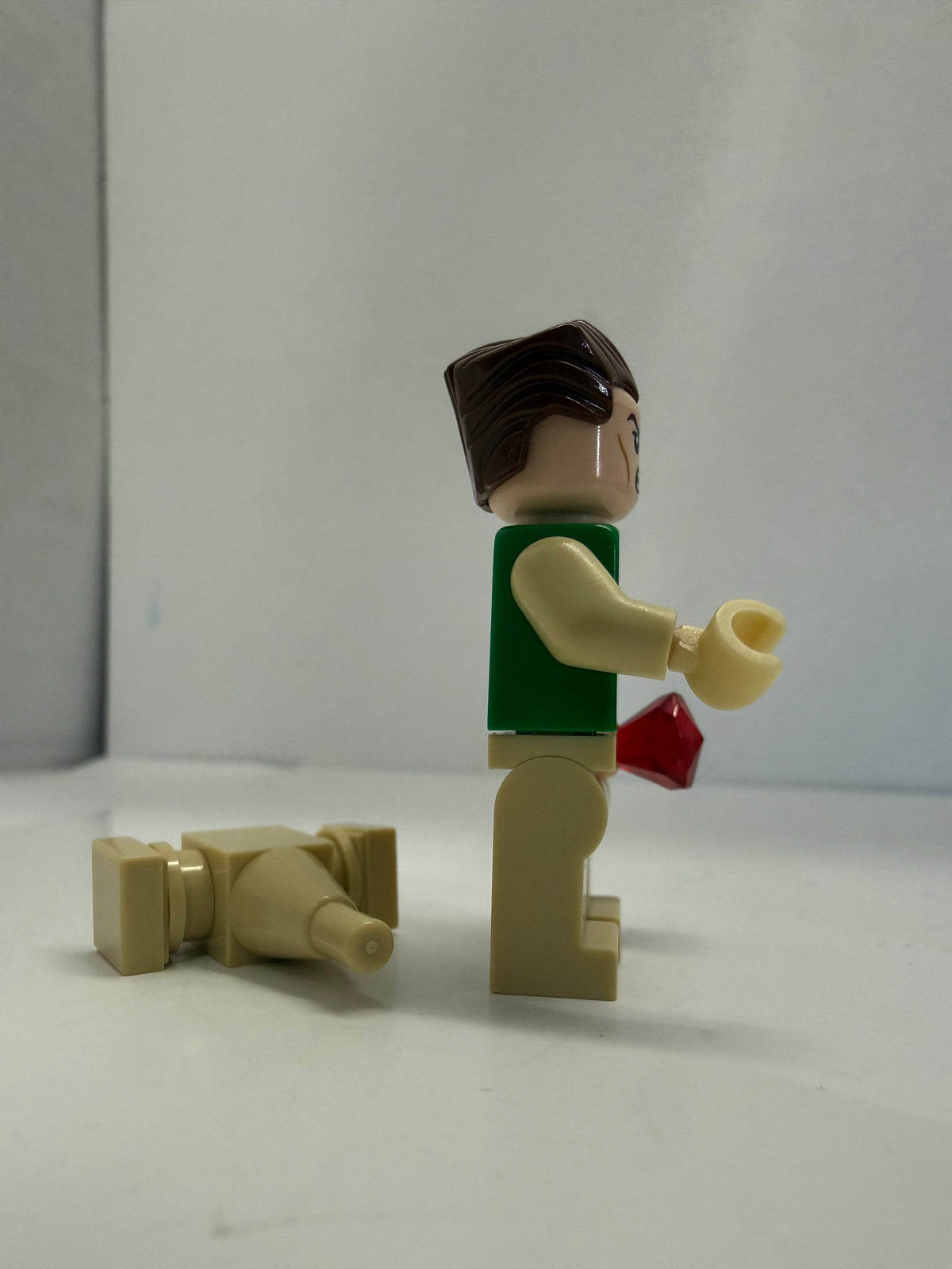 LEGO Sandman Minifigure Sh191 Marvel Super Heroes 76037 Good Condition