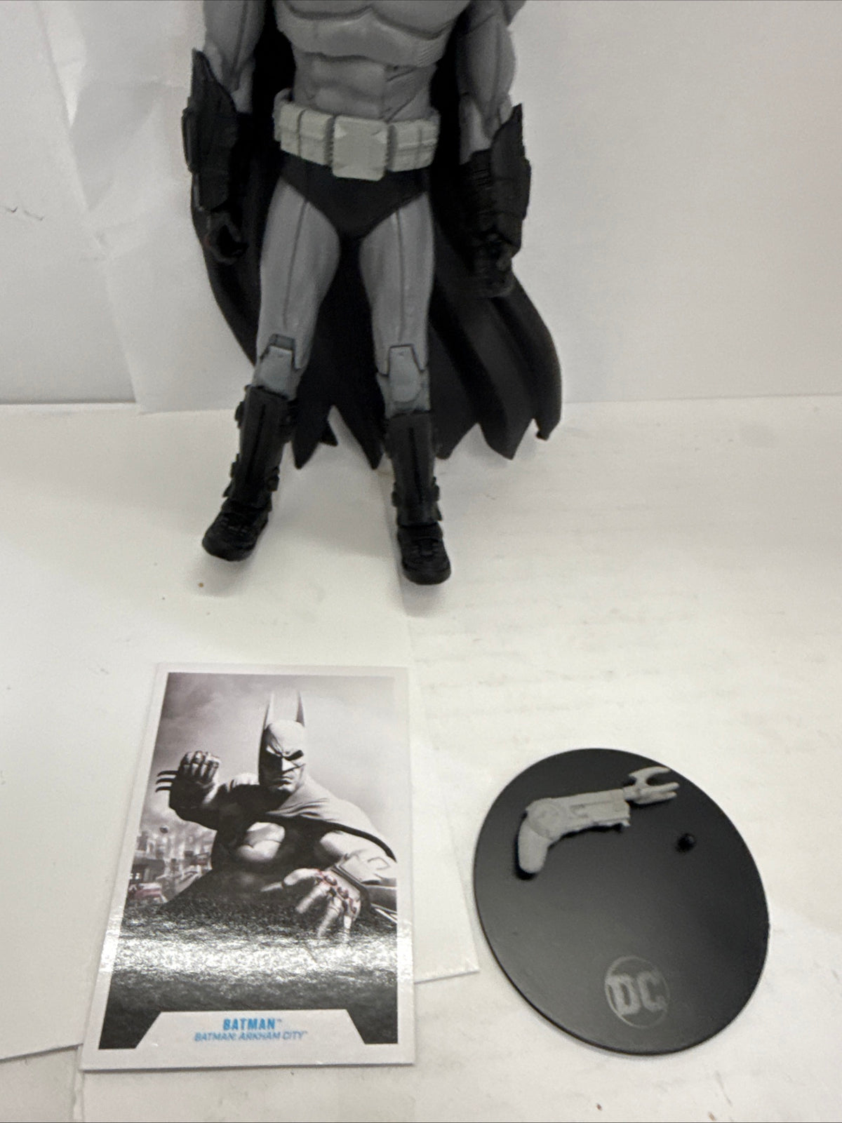 Mcfarlane DC Multiverse Batman: Arkham City B&W (Gold Label)
