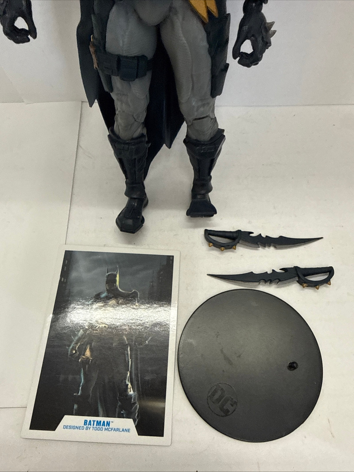 DC Multiverse Action Figure Batman Designed by Todd McFarlane Gold Label READ