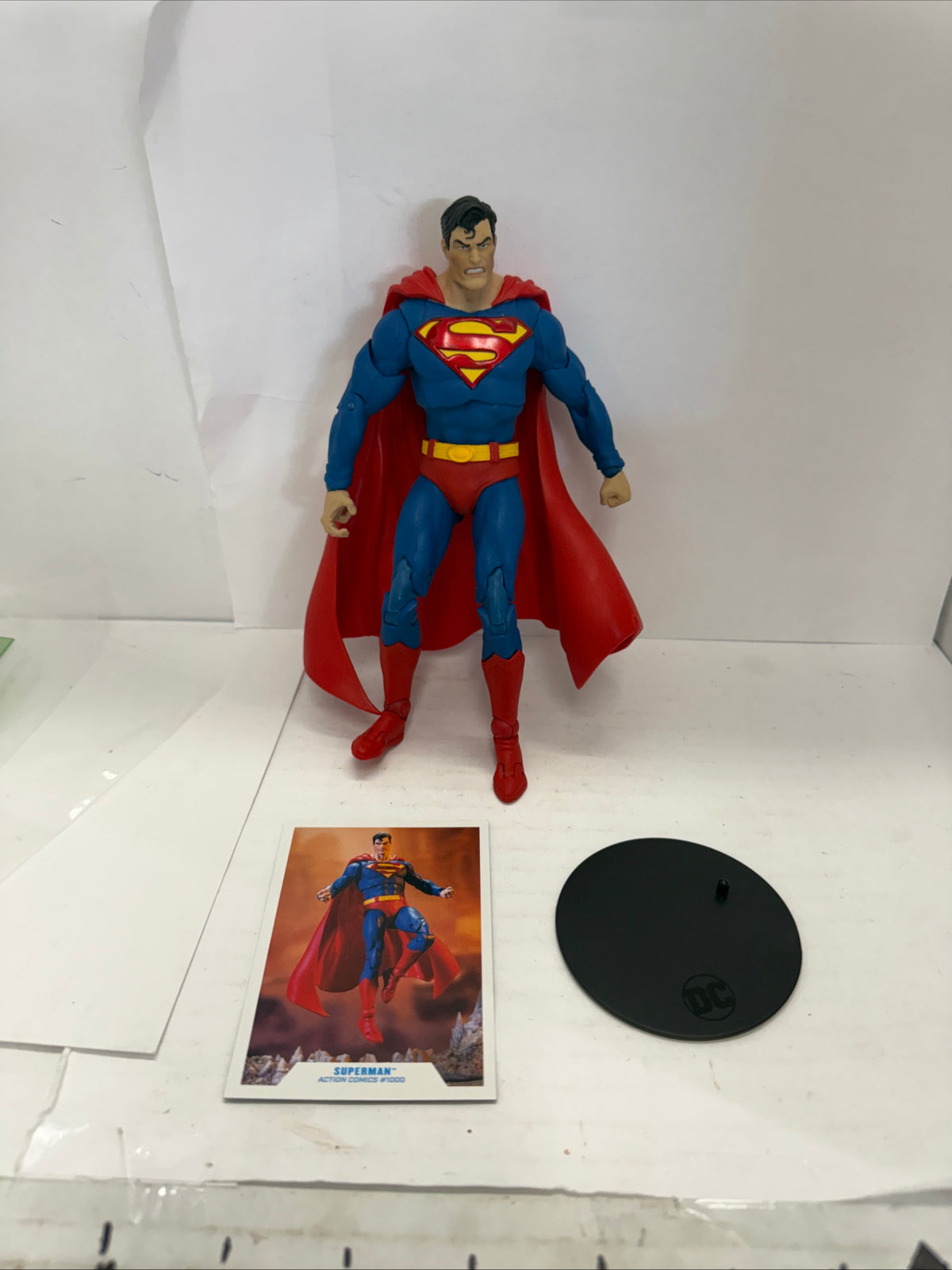 McFarlane Toys DC Multiverse Superman: Action Comics #1000 Missing Alt Hands