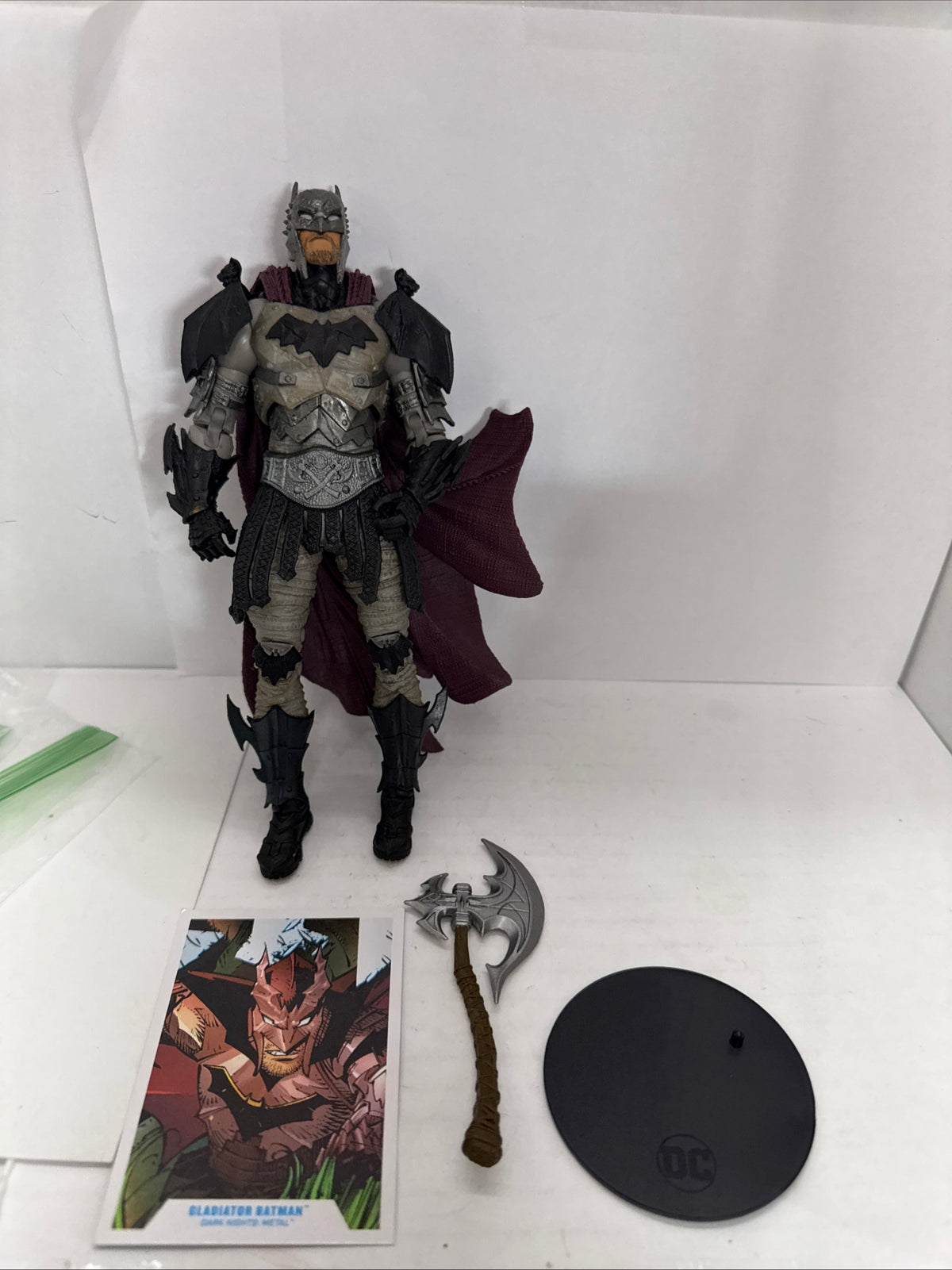 DC Multiverse Gladiator Batman 7" Figure Complete Dark Nights Metal McFarlane