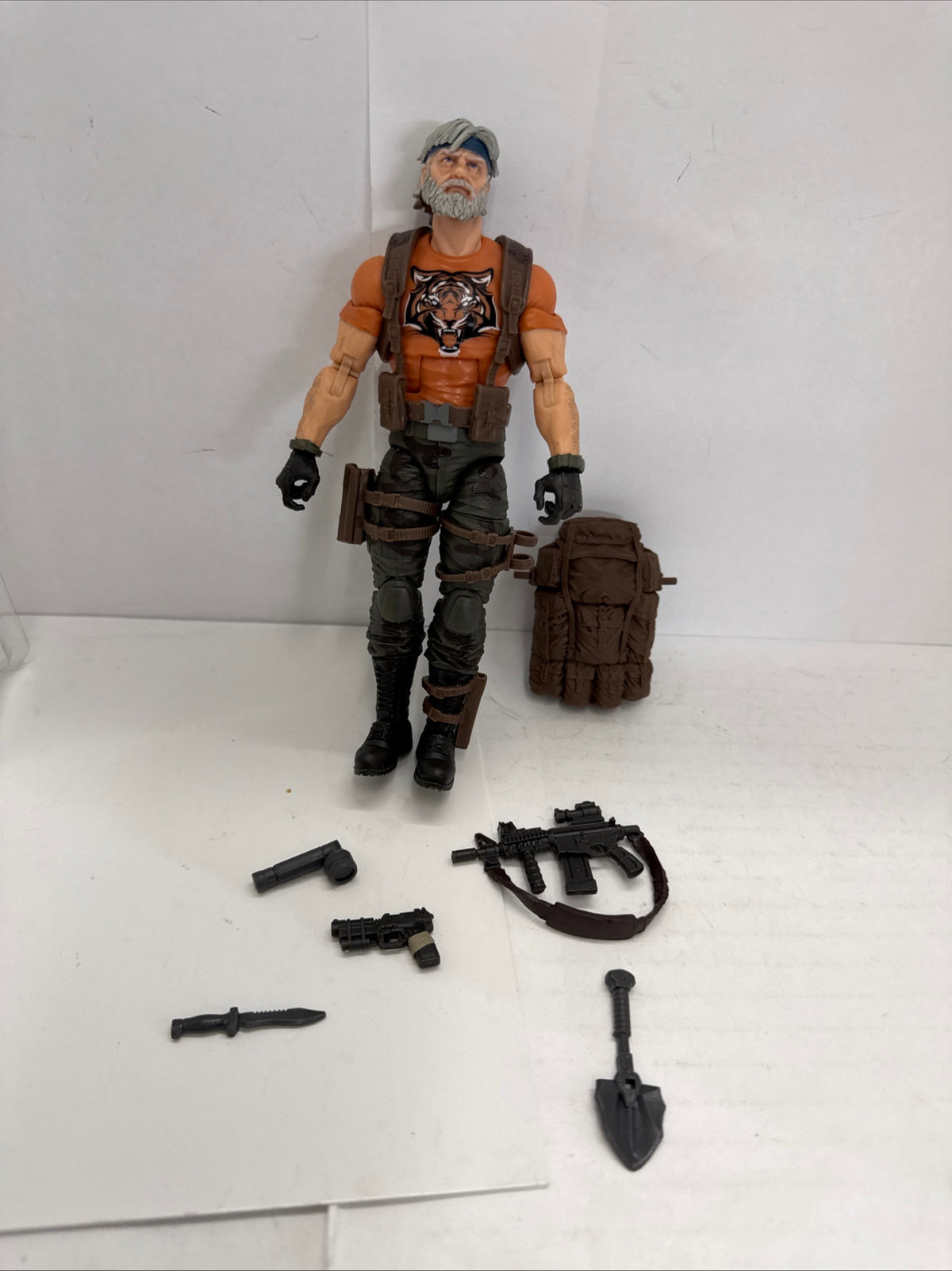 GI JOE Classified Series Tiger Force STUART "OUTBACK" Selkirk  6" LOOSE #39