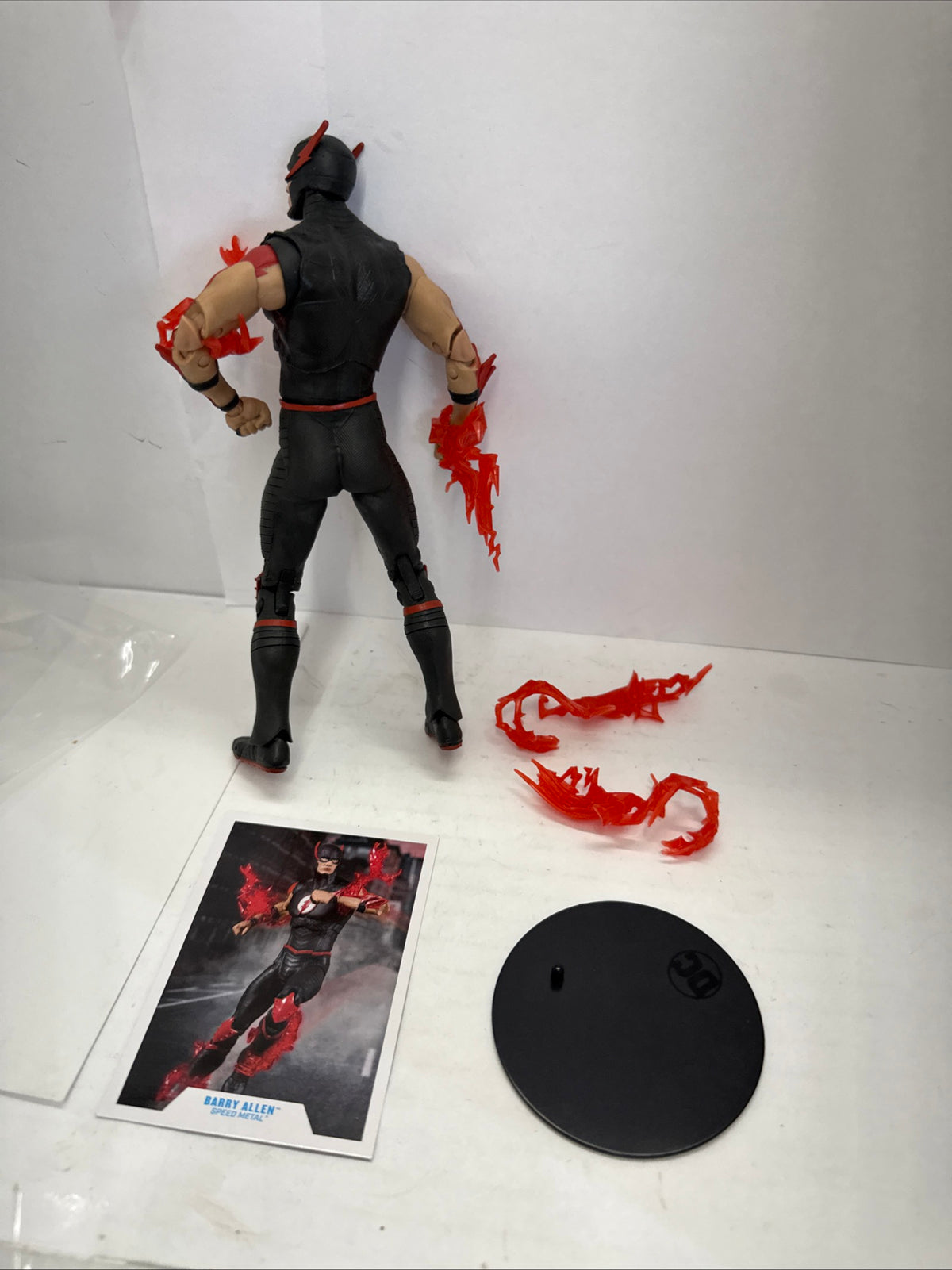 McFarlane DC Multiverse The Darkest Knight BAF Speed Metal Barry Allen 7" Figure