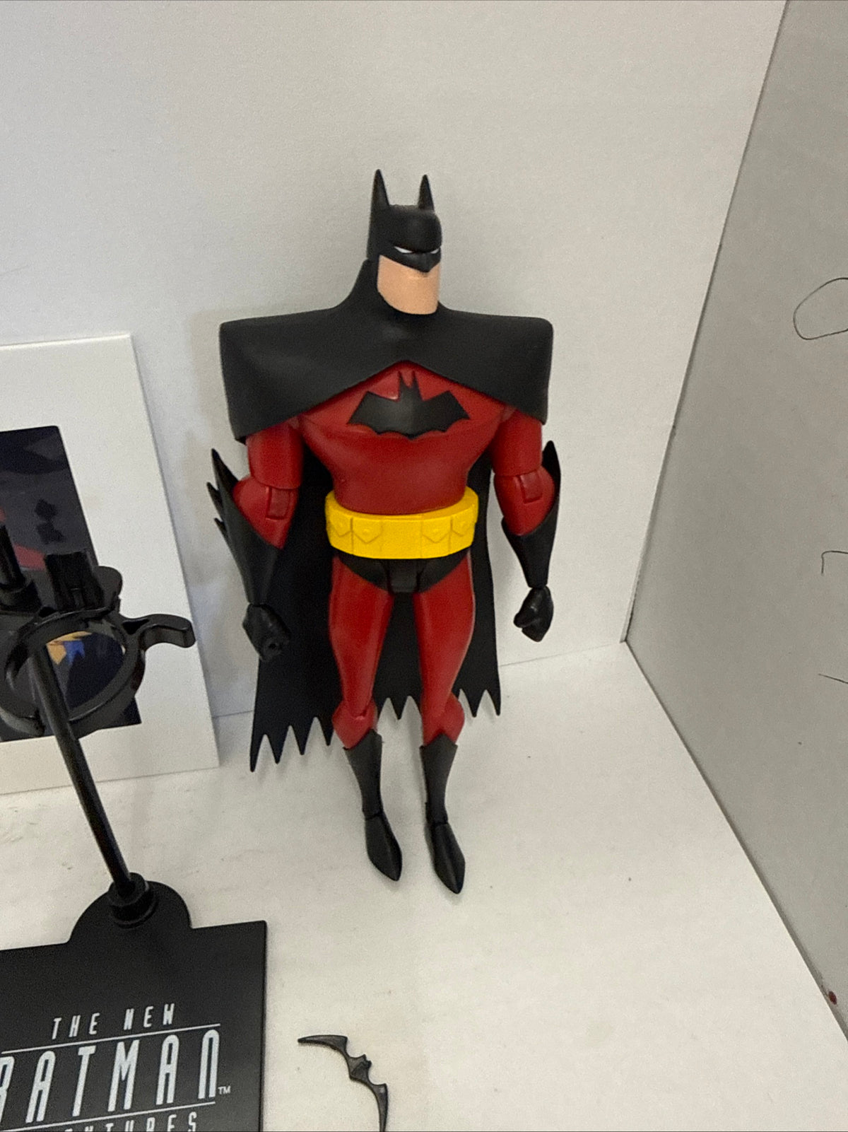 McFarlaneDC The New Batman Adventures Batman Action Figure Platinum Edit. RED.