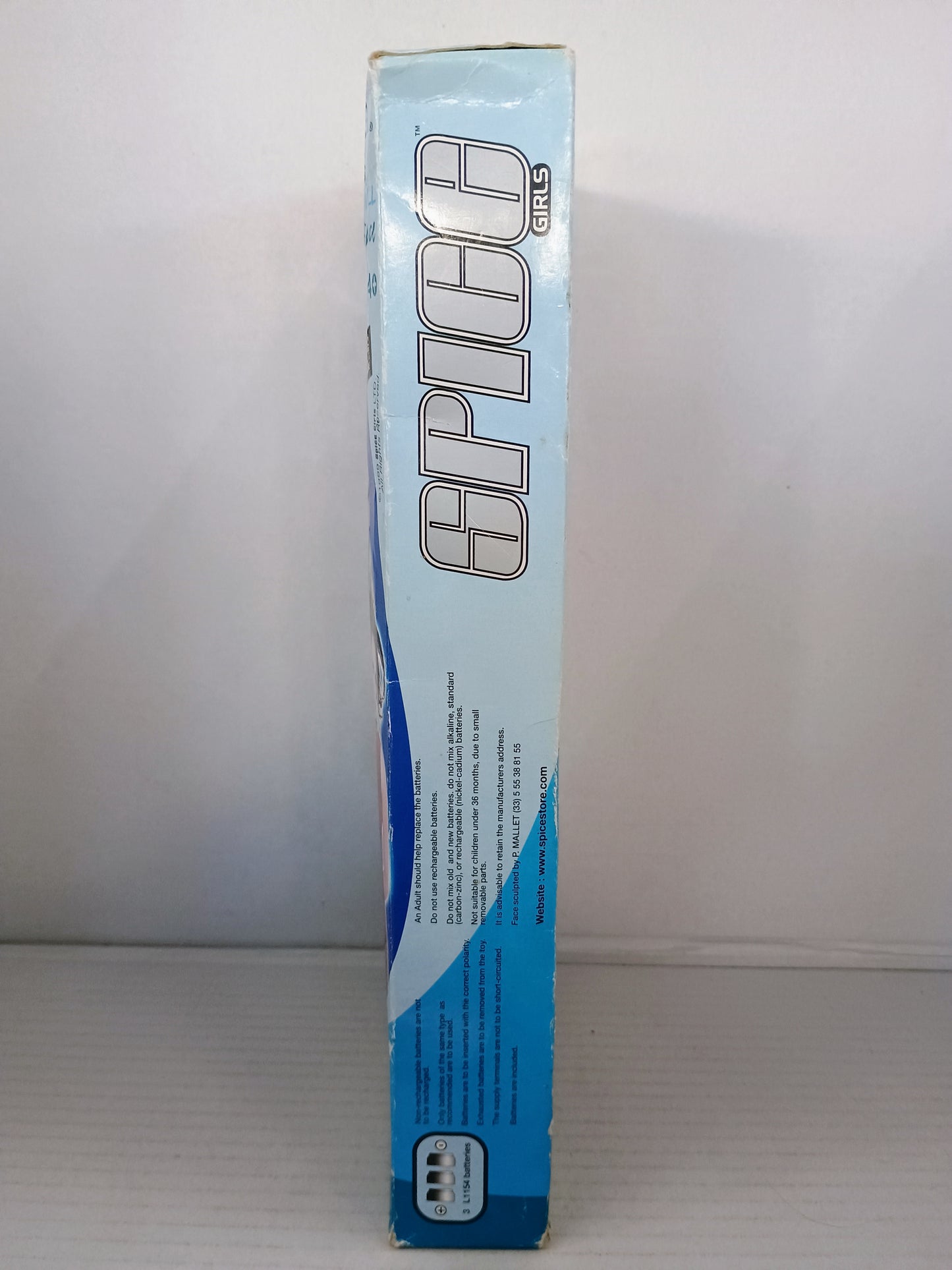 Retro 1999 Spice Girls Victoria Talking Fashion Doll Toymax Box Damage