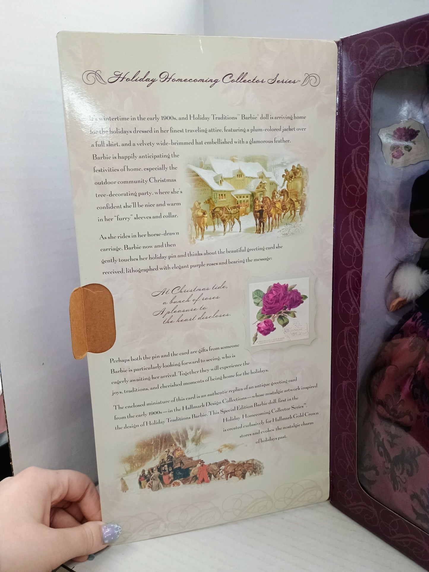 1996  Mattel Hallmark Holiday Homecoming   Barbie