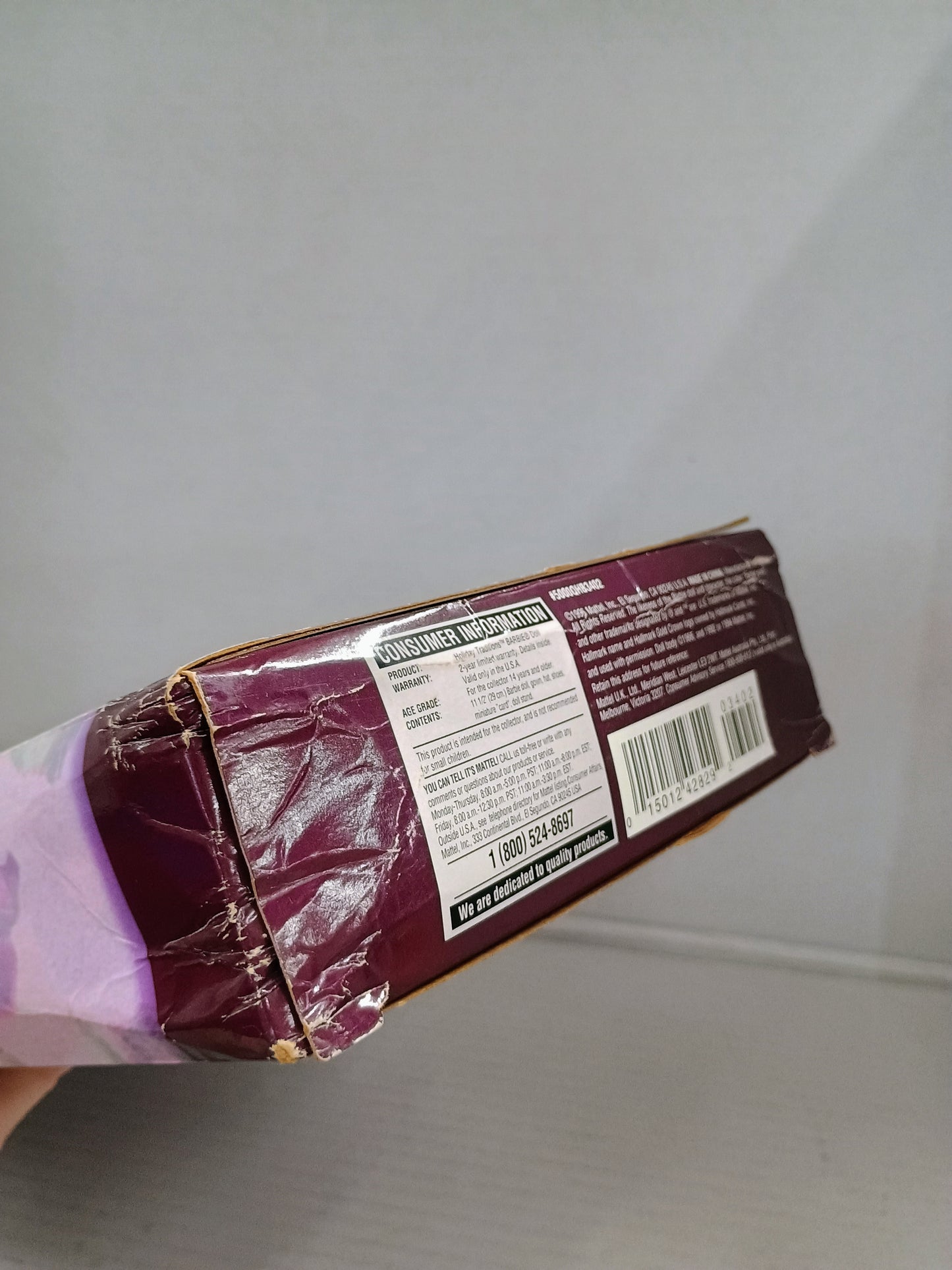 1996  Mattel Hallmark Holiday Homecoming   Barbie