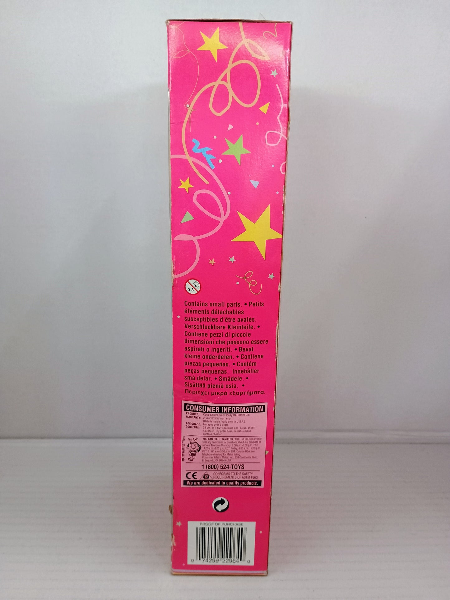 Barbie Coca-Cola Party 1998 Mattel Doll Special Edition