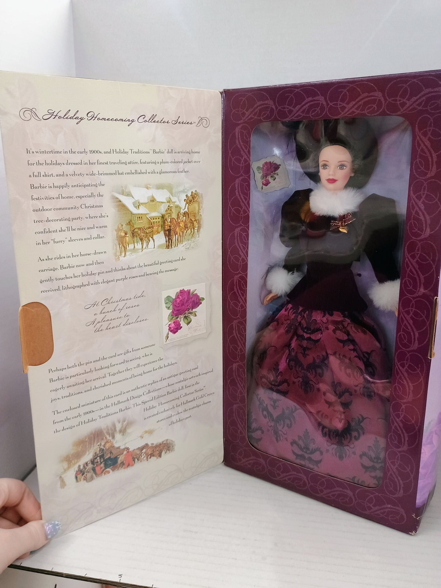 1996  Mattel Hallmark Holiday Homecoming   Barbie