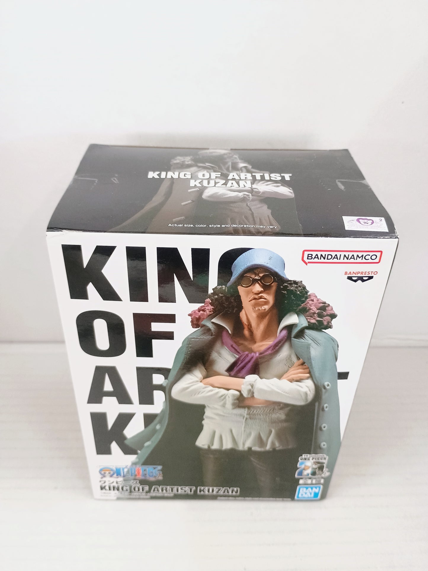 Kuzan King of Artist Figure One Piece Aokiji Statue Banpresto Bandai