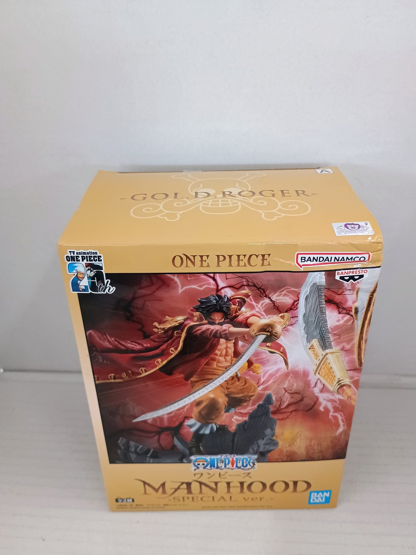 Banpresto One Piece  GOL D. Roger Manhood Special Version Figure