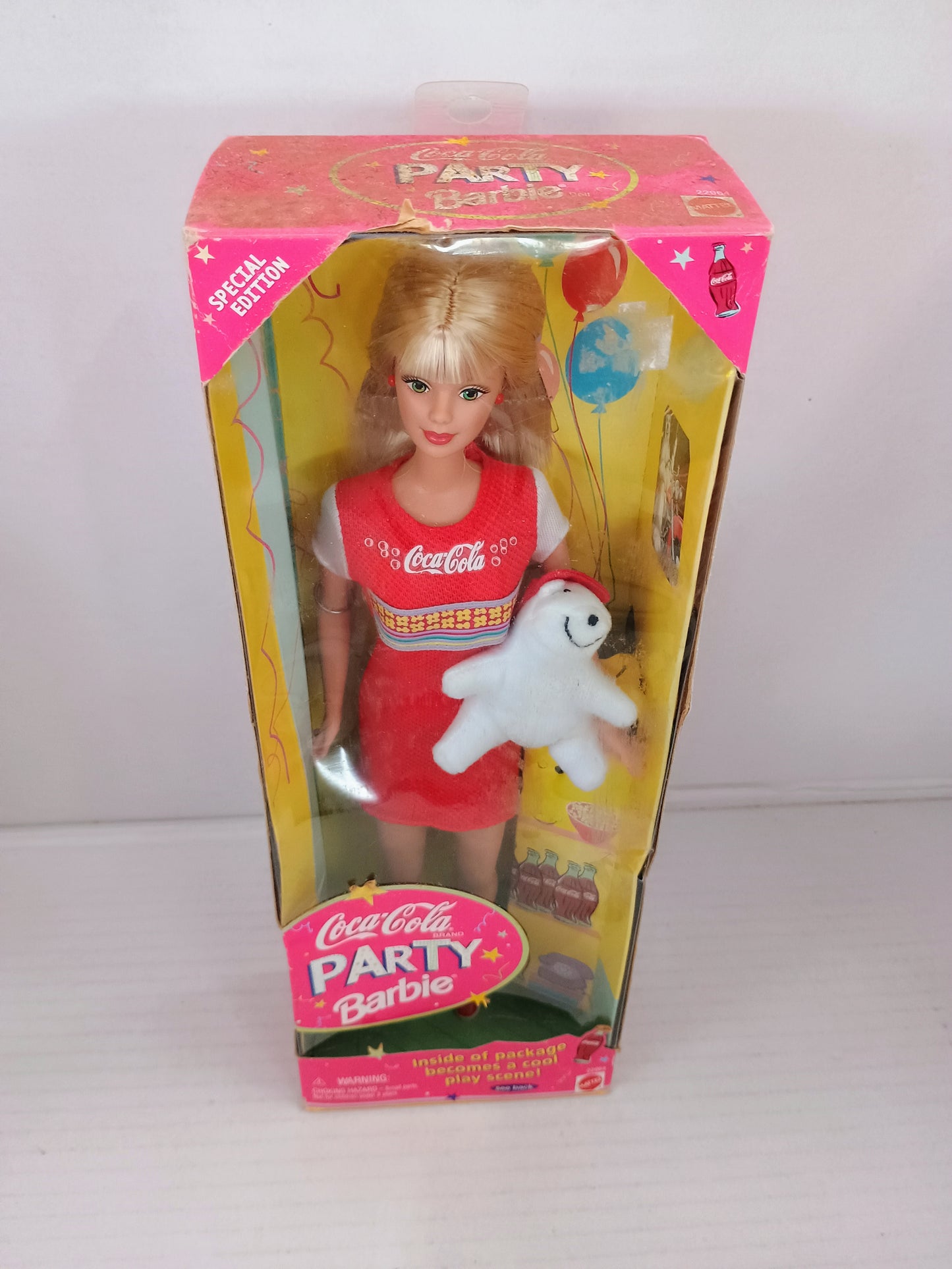Barbie Coca-Cola Party 1998 Mattel Doll Special Edition
