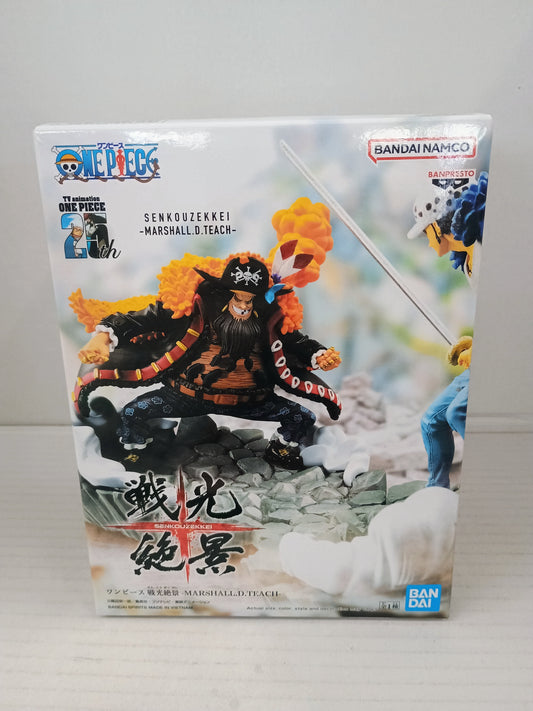 Banpresto - One Piece - Marshall D. Teach, Black Beard Senkozekkei Figure Bandai