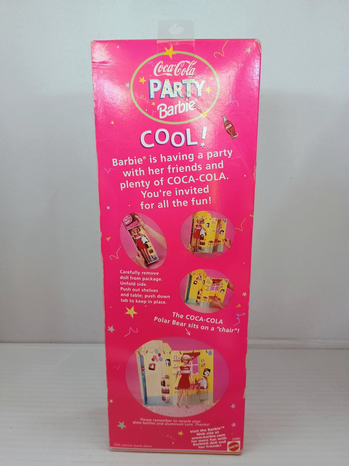 Barbie Coca-Cola Party 1998 Mattel Doll Special Edition