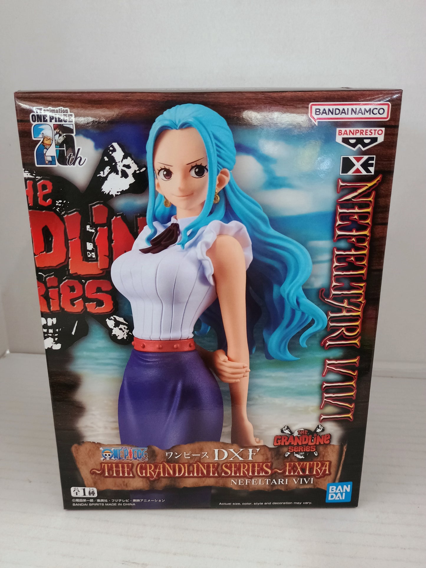 Nefertari Vivi Figure One Piece Grandline Series Nefeltari Banpresto